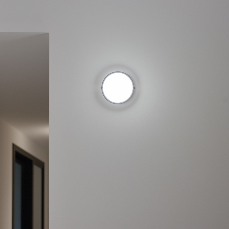 Brilagi - LED Stropní průmyslové svítidlo SIMA LED/12W/230V IP65 černá