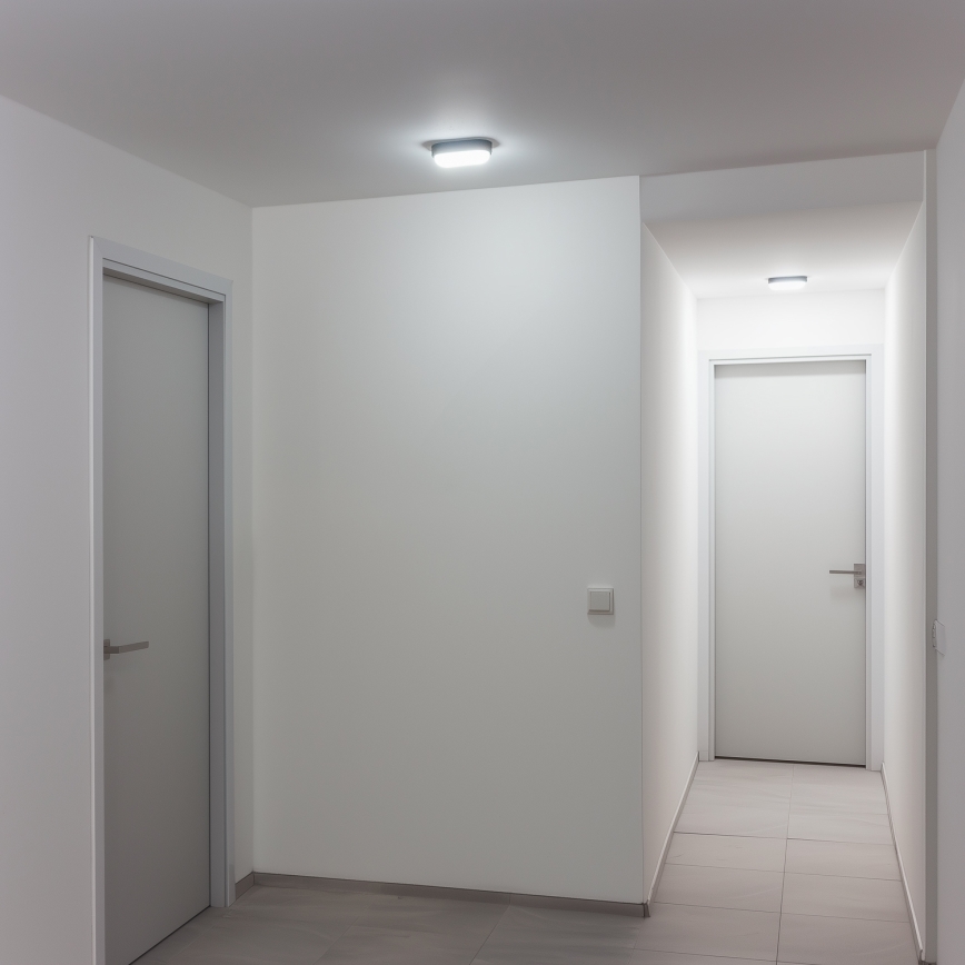 Brilagi - LED Stropní průmyslové svítidlo SIMA LED/12W/230V IP65 černá