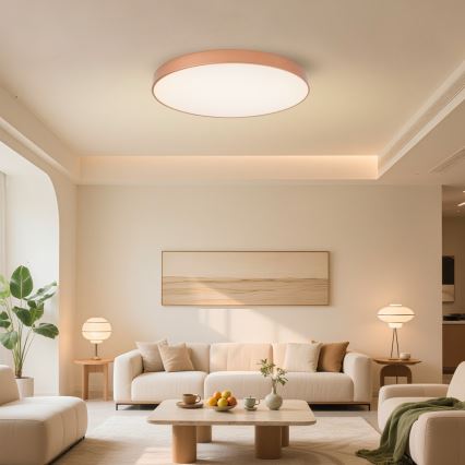 Brilagi - LED Stropní svítidlo POOL LED/100W/230V 3000/4000/6000K pr. 80 cm bronzová