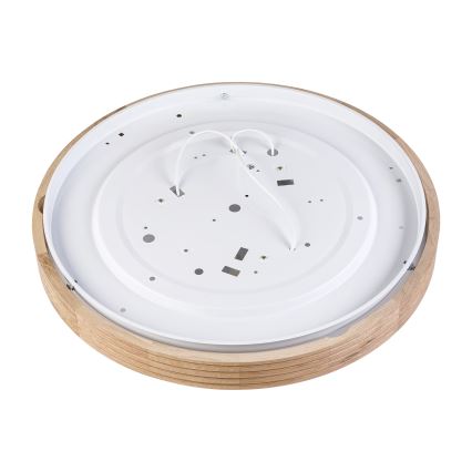 Brilagi - LED Stropní svítidlo CARVALHO MODERN SLIM 3xE27/60W/230V pr. 47,5 cm dub