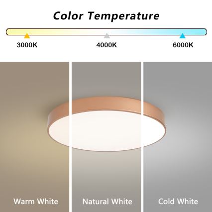 BRILAGI - LED Stropní svítidlo POOL LED/60W/230V 3000/4000/6000K pr. 50 cm měděná