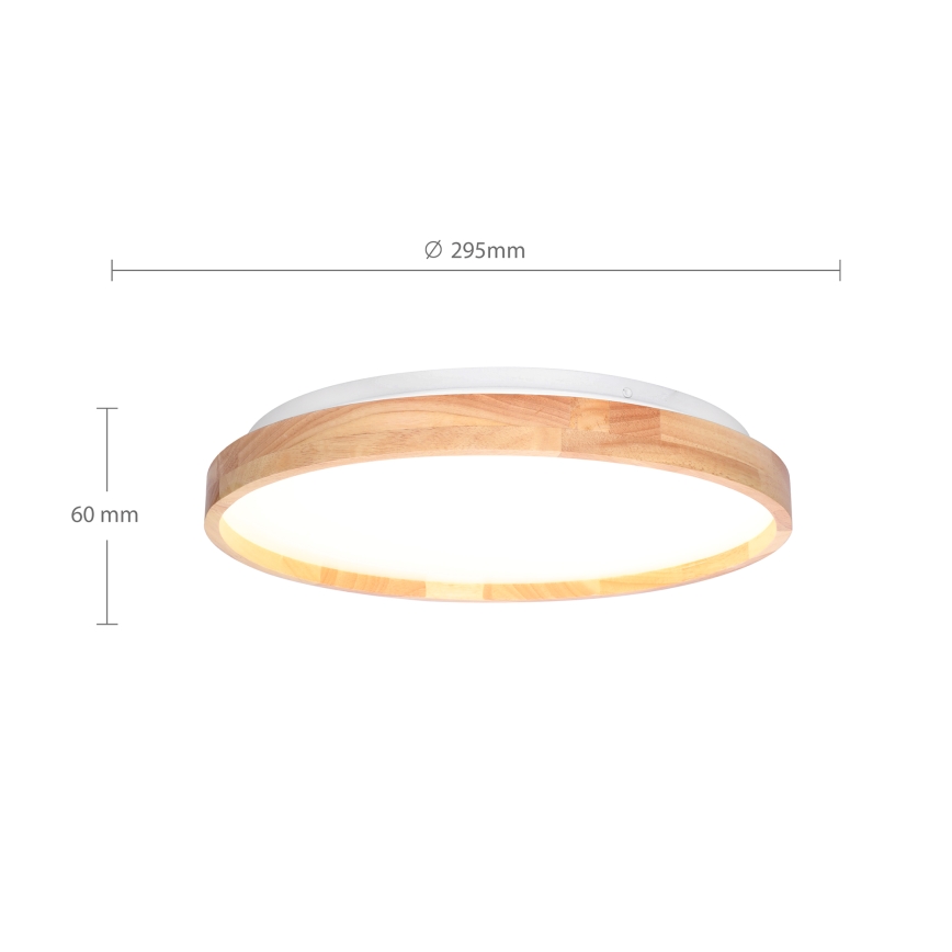 Brilagi - LED Stropní svítidlo ALSON LED/24W/230V dub