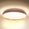 BRILAGI - LED Stropní svítidlo ALSON LED/24W/230V pr. 29,5 cm dub