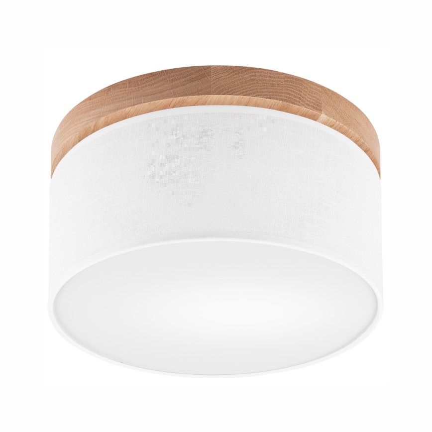 Brilagi - LED Stropní svítidlo BELLADONNA 1xE27/15W/230V pr. 30 cm bílá/dub