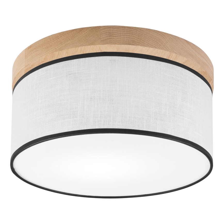 Brilagi - LED Stropní svítidlo BELLADONNA 1xE27/15W/230V pr. 30 cm bílá/dub
