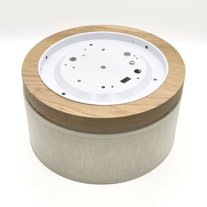 Brilagi - LED Stropní svítidlo BELLADONNA 1xE27/15W/230V pr. 30 cm krémová/dub