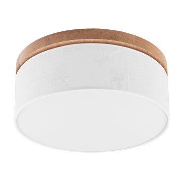 Brilagi - LED Stropní svítidlo BELLADONNA 2xE27/15W/230V pr. 40 cm bílá/dub