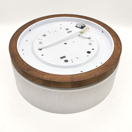 Brilagi - LED Stropní svítidlo BELLADONNA 2xE27/15W/230V pr. 40 cm bílá/dub třešeň