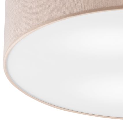 Brilagi - LED Stropní svítidlo BELLADONNA 3xE27/15W/230V pr. 50 cm béžová/borovice