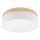 Brilagi - LED Stropní svítidlo BELLADONNA 3xE27/15W/230V pr. 50 cm bílá/borovice