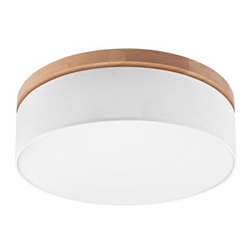 Brilagi - LED Stropní svítidlo BELLADONNA 3xE27/15W/230V pr. 50 cm bílá/dub