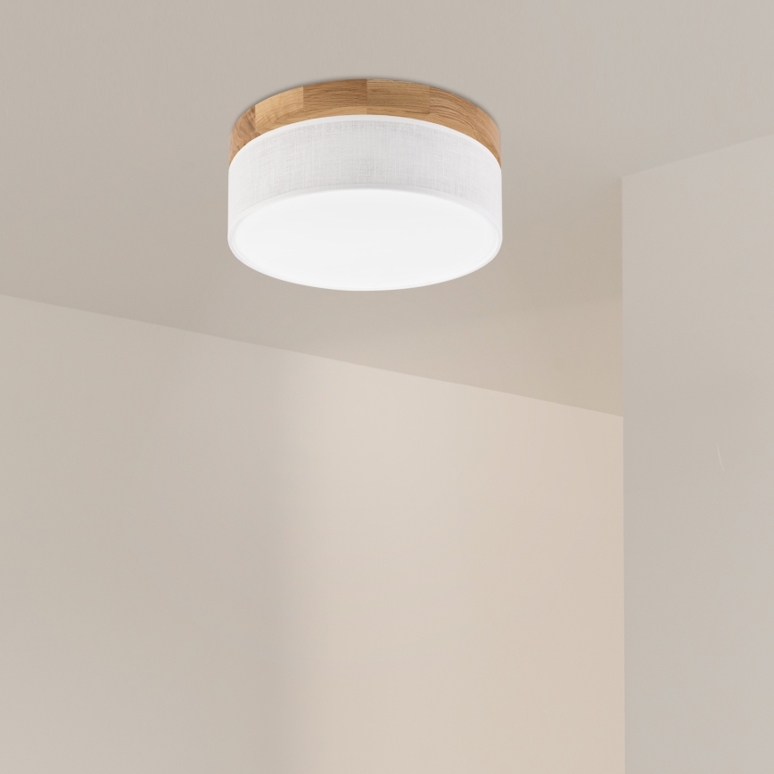 Brilagi - LED Stropní svítidlo BELLADONNA LED/20W/230V pr. 30 cm bílá/dub