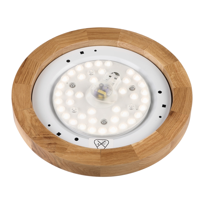 Brilagi - LED Stropní svítidlo BELLADONNA LED/20W/230V pr. 30 cm bílá/dub