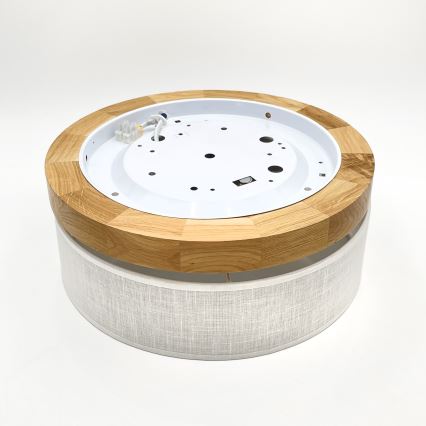 Brilagi - LED Stropní svítidlo BELLADONNA LED/20W/230V pr. 30 cm bílá/dub