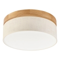 Brilagi - LED Stropní svítidlo BELLADONNA LED/20W/230V pr. 30 cm krémová/dub