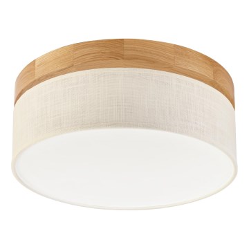 Brilagi - LED Stropní svítidlo BELLADONNA LED/20W/230V pr. 30 cm krémová/dub