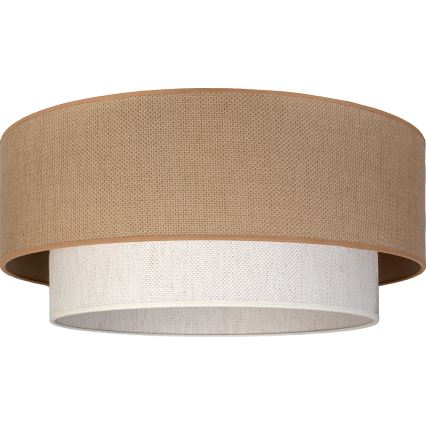 Brilagi - LED Stropní svítidlo BOHO ECO 1xE27/10W/230V pr. 40 cm béžová/krémová