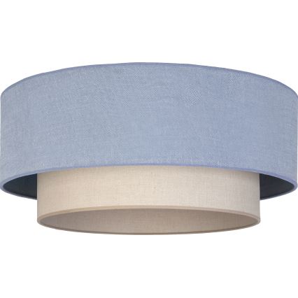 Brilagi - LED Stropní svítidlo BOHO ECO 1xE27/10W/230V pr. 40 cm modrá/krémová
