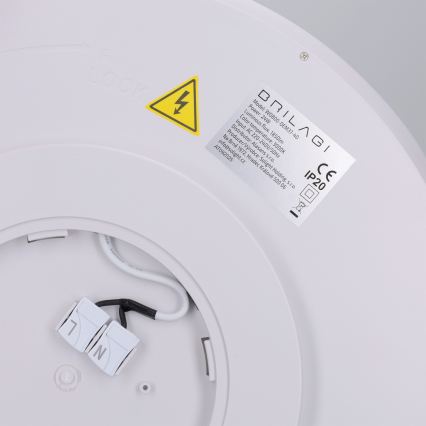 Brilagi - LED Stropní svítidlo CARLOS LED/24W/230V pr. 40 cm bílá