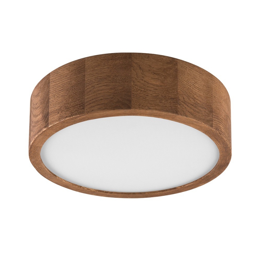 BRILAGI - LED Stropní svítidlo CARVALHO 1xE27/15W/230V dub třešeň pr. 27 cm