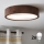 Brilagi - LED Stropní svítidlo CARVALHO 2xE27/15W/230V dub ořech pr. 37 cm