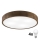 Brilagi - LED Stropní svítidlo CARVALHO 4xE27/60W/230V dub ořech pr. 57,5 cm
