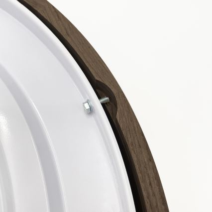 Brilagi - LED Stropní svítidlo CARVALHO 4xE27/60W/230V dub ořech pr. 57,5 cm