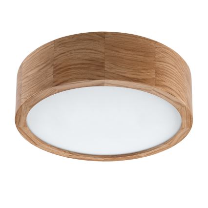 Brilagi - LED Stropní svítidlo CARVALHO LED/20W/230V dub pr. 27,5 cm