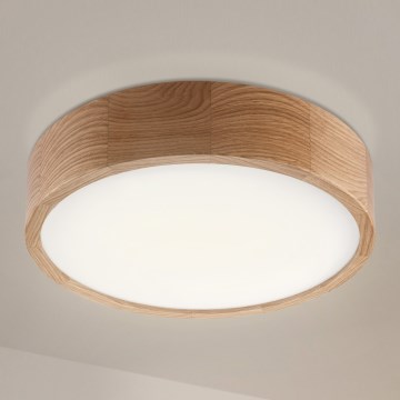 Brilagi - LED Stropní svítidlo CARVALHO LED/36W/230V dub pr. 37,5 cm