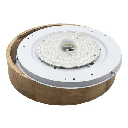Brilagi - LED Stropní svítidlo CARVALHO LED/36W/230V dub pr. 37,5 cm