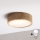 Brilagi - LED Stropní svítidlo CARVALHO MODERN 1xE27/60W/230V pr. 27,5 cm dub