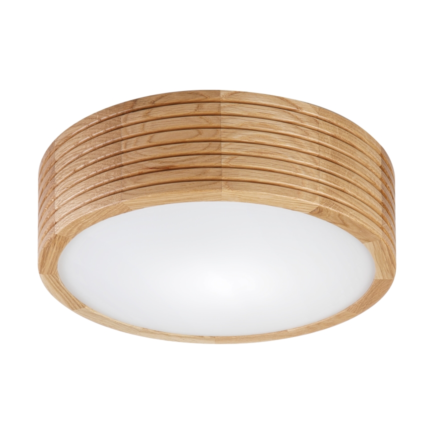 Brilagi - LED Stropní svítidlo CARVALHO MODERN 1xE27/60W/230V pr. 27,5 cm dub