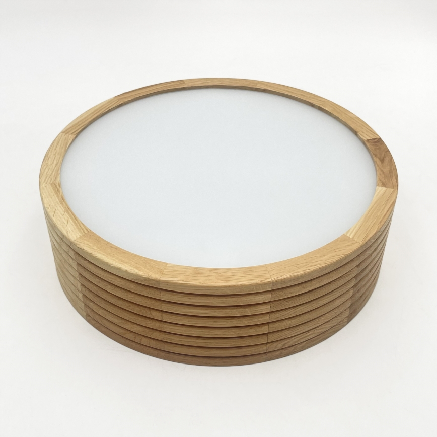 Brilagi - LED Stropní svítidlo CARVALHO MODERN 1xE27/60W/230V pr. 27,5 cm dub
