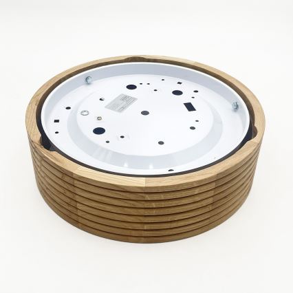 Brilagi - LED Stropní svítidlo CARVALHO MODERN 1xE27/60W/230V pr. 27,5 cm dub