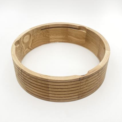 Brilagi - LED Stropní svítidlo CARVALHO MODERN 1xE27/60W/230V pr. 27,5 cm dub