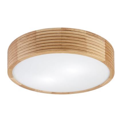 Brilagi - LED Stropní svítidlo CARVALHO MODERN 2xE27/60W/230V pr. 37,5 cm dub