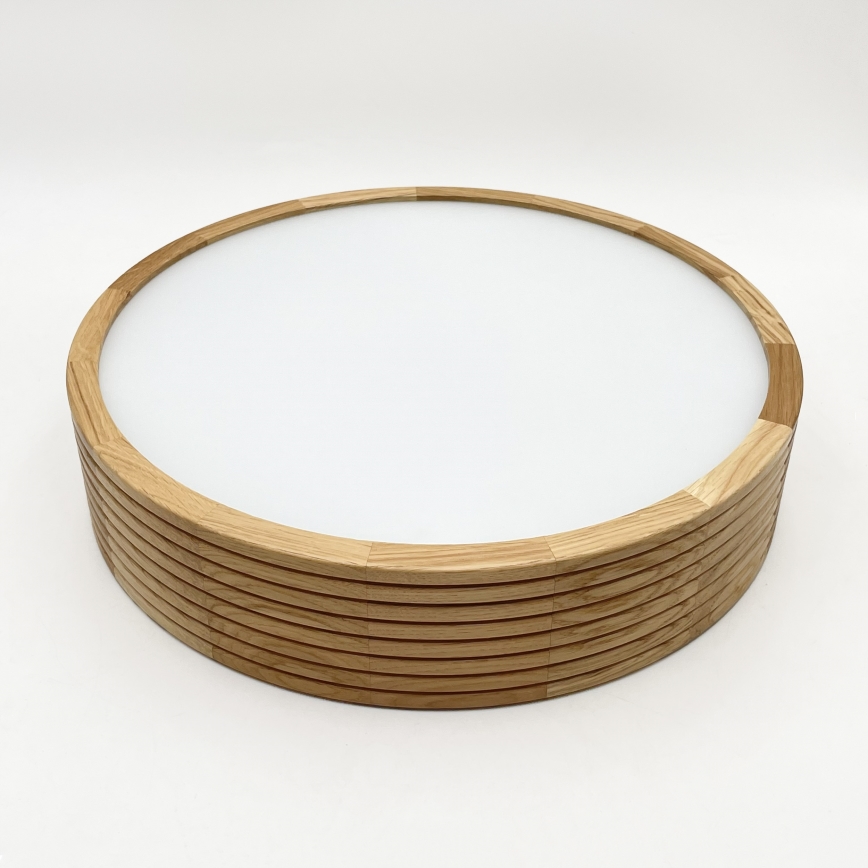Brilagi - LED Stropní svítidlo CARVALHO MODERN 2xE27/60W/230V pr. 37,5 cm dub