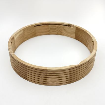 Brilagi - LED Stropní svítidlo CARVALHO MODERN 2xE27/60W/230V pr. 37,5 cm dub