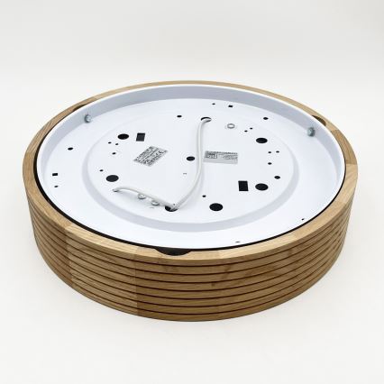 Brilagi - LED Stropní svítidlo CARVALHO MODERN 2xE27/60W/230V pr. 37,5 cm dub