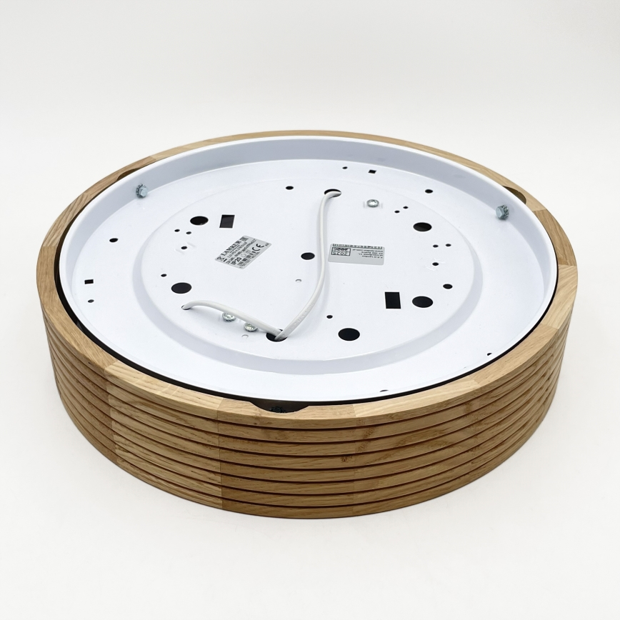Brilagi - LED Stropní svítidlo CARVALHO MODERN 2xE27/60W/230V pr. 37,5 cm dub