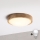Brilagi - LED Stropní svítidlo CARVALHO MODERN SLIM 1xE27/60W/230V pr. 27,5 cm dub