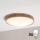 Brilagi - LED Stropní svítidlo CARVALHO MODERN SLIM 3xE27/60W/230V pr. 47,5 cm dub