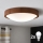 Brilagi - LED Stropní svítidlo CARVALHO SLIM 2xE27/15W/230V dub třešeň pr. 37 cm