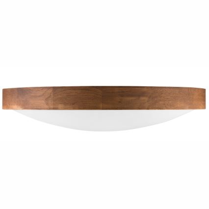Brilagi - LED Stropní svítidlo CARVALHO SLIM 3xE27/15W/230V dub třešeň pr. 47 cm