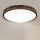 Brilagi - LED Stropní svítidlo CARVALHO SLIM SMOKEY LED/36W/230V dub pr. 47,5 cm