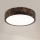 Brilagi - LED Stropní svítidlo CARVALHO SMOKEY LED/36W/230V dub pr. 37,5 cm
