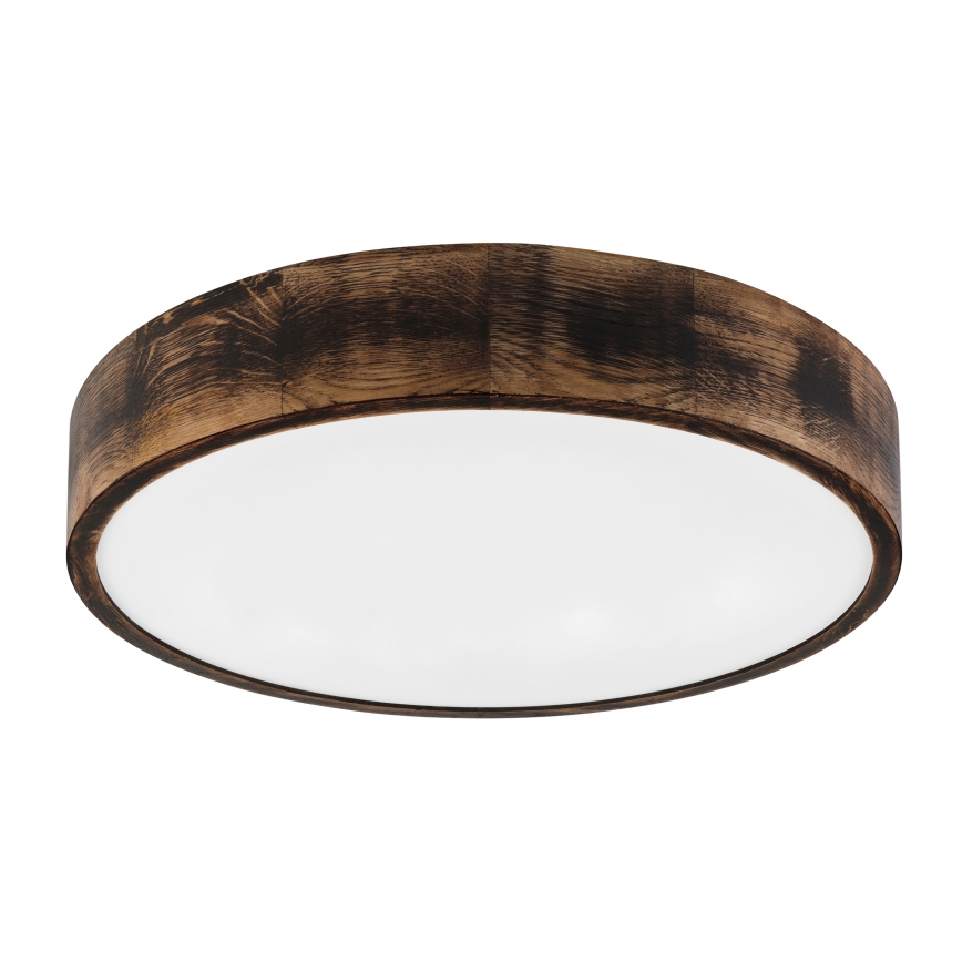 Brilagi - LED Stropní svítidlo CARVALHO SMOKEY LED/36W/230V dub pr. 47,5 cm