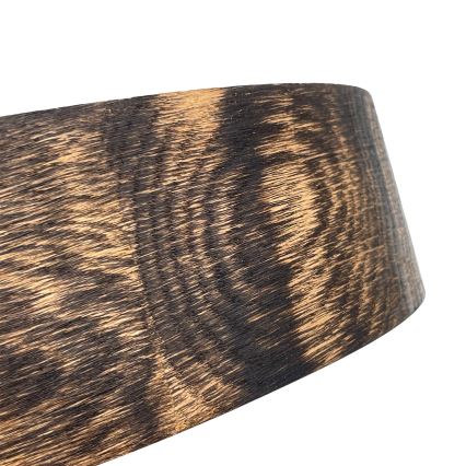 Brilagi - LED Stropní svítidlo CARVALHO SMOKEY LED/36W/230V dub pr. 47,5 cm