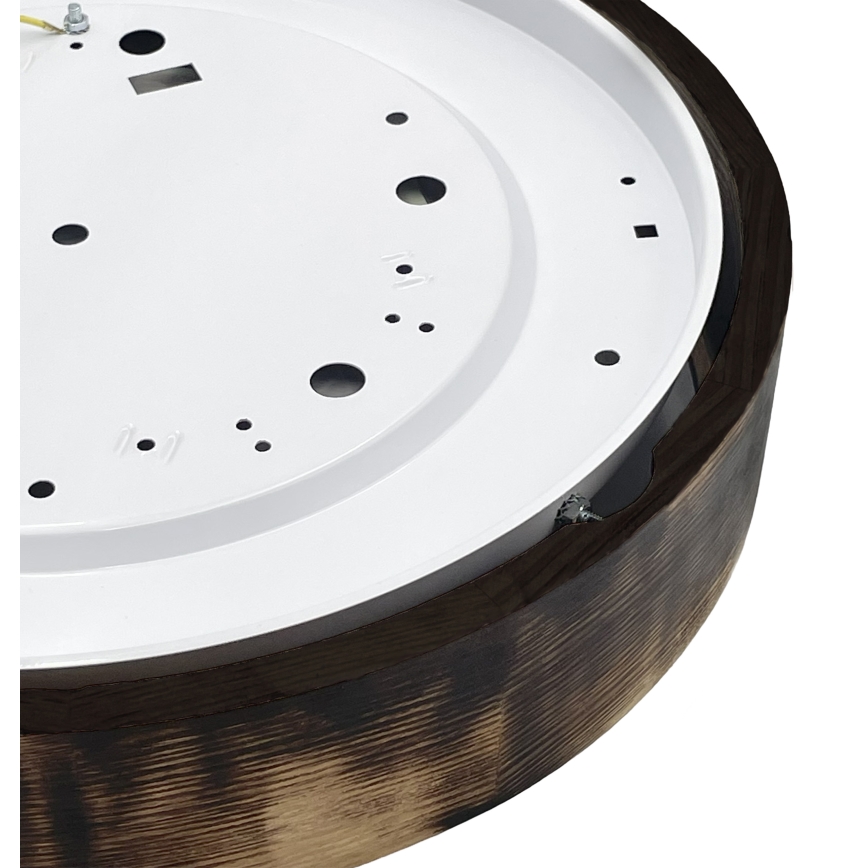Brilagi - LED Stropní svítidlo CARVALHO SMOKEY LED/36W/230V dub pr. 47,5 cm