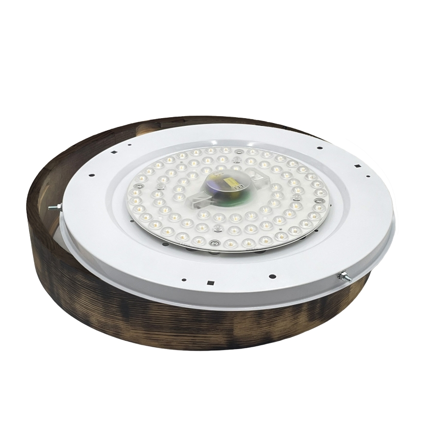 Brilagi - LED Stropní svítidlo CARVALHO SMOKEY LED/36W/230V dub pr. 47,5 cm